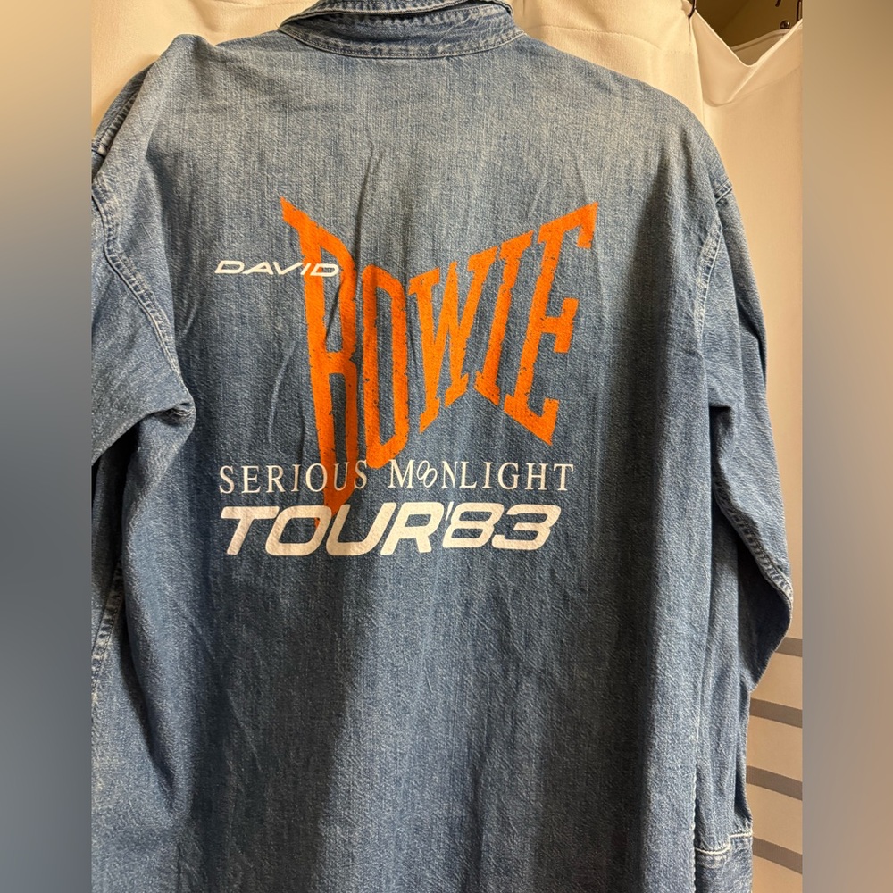 Bowie x Mother  WILD WEST SHIRT MOONBEAM